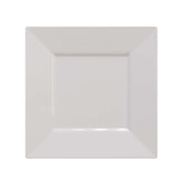 9.5" White Square Plastic Plates (120 Count) - Yom Tov Settings